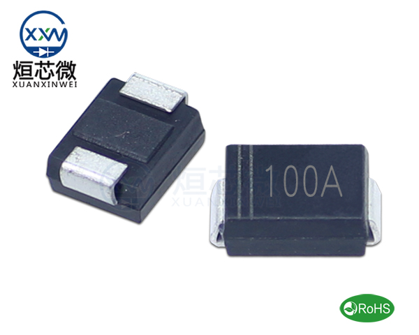 P6SMB100A參數(shù),TVS二極管P6SMB100A瞬態(tài)(變)抑制二極管