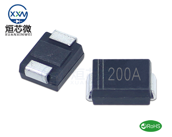 P6SMB200A參數,TVS二極管P6SMB200A瞬態(變)抑制二極管