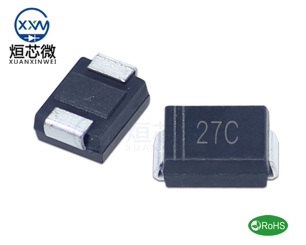 P6SMB27CA參數(shù),TVS二極管P6SMB27CA瞬態(tài)(變)抑制二極管
