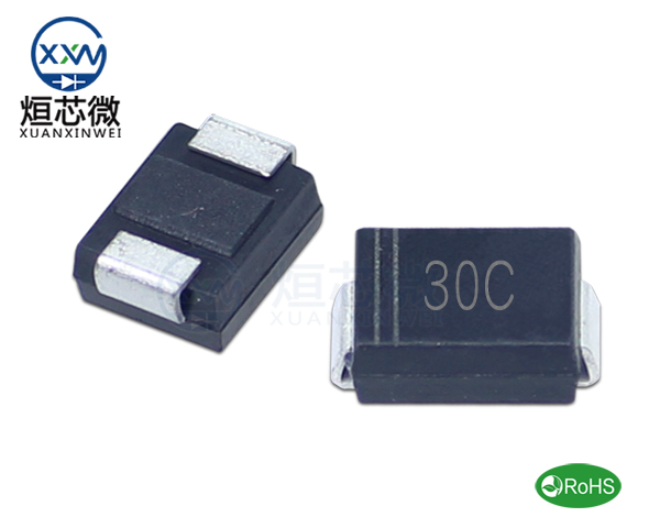 P6SMB30CA參數,TVS二極管P6SMB30CA瞬態(變)抑制二極管