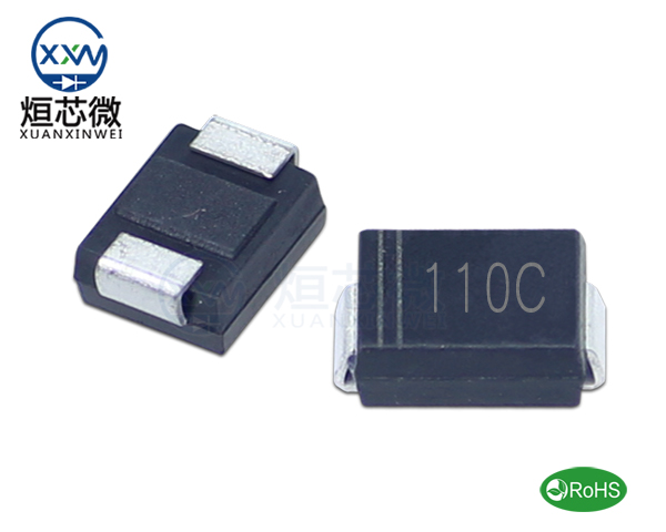 P6SMB110CA參數,TVS二極管P6SMB110CA瞬態(變)抑制二極管